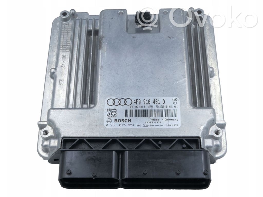 Engine control unit/module   4F9910401Q,0281015854