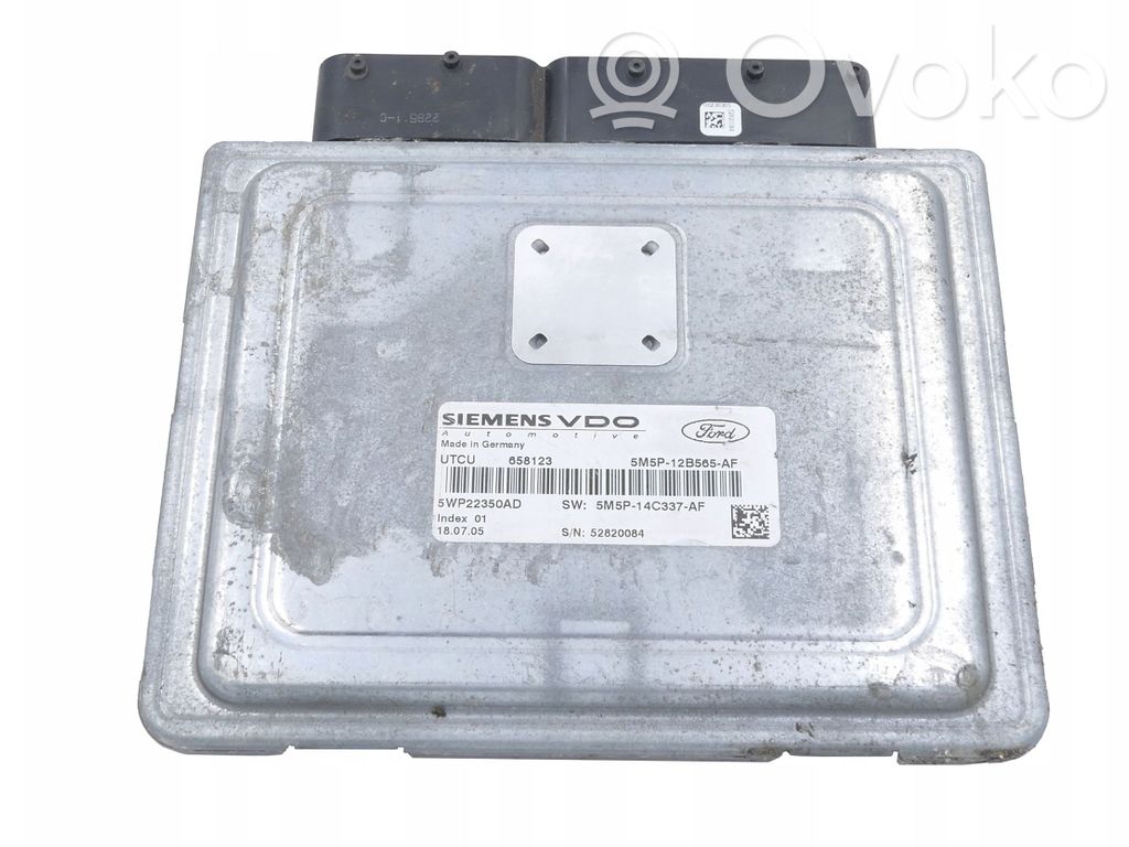 Engine control unit/module   5M5P12B565AF,5WP22350AD