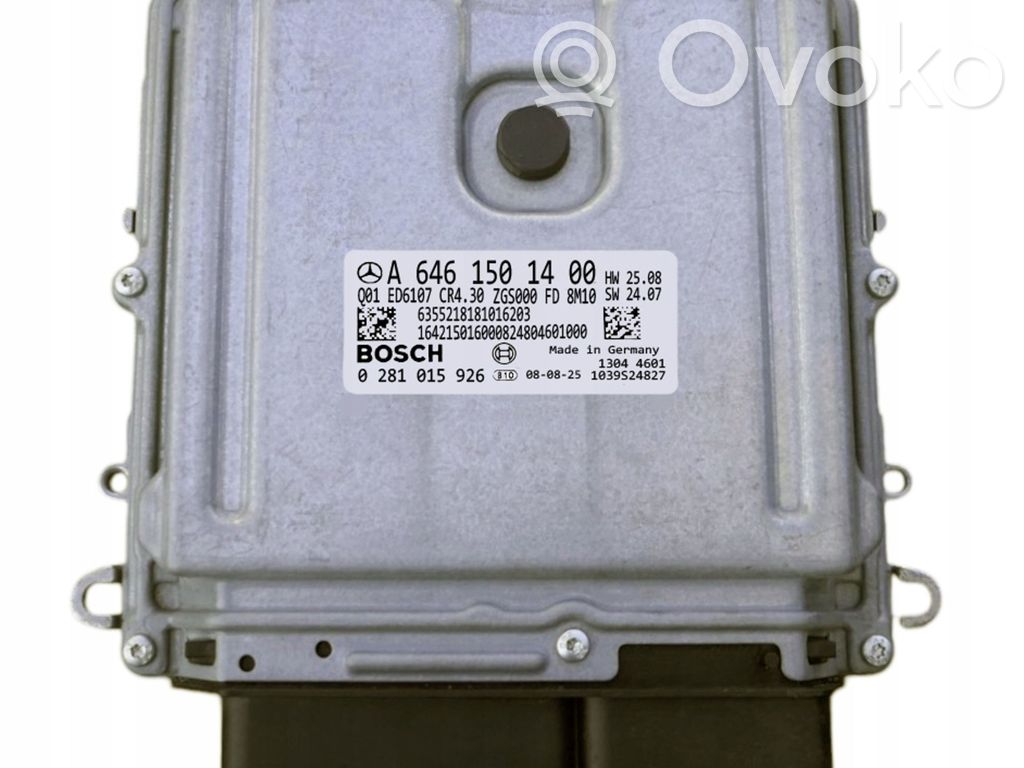 Mercedes-Benz Vito Viano W639 Sterownik / Moduł ECU 