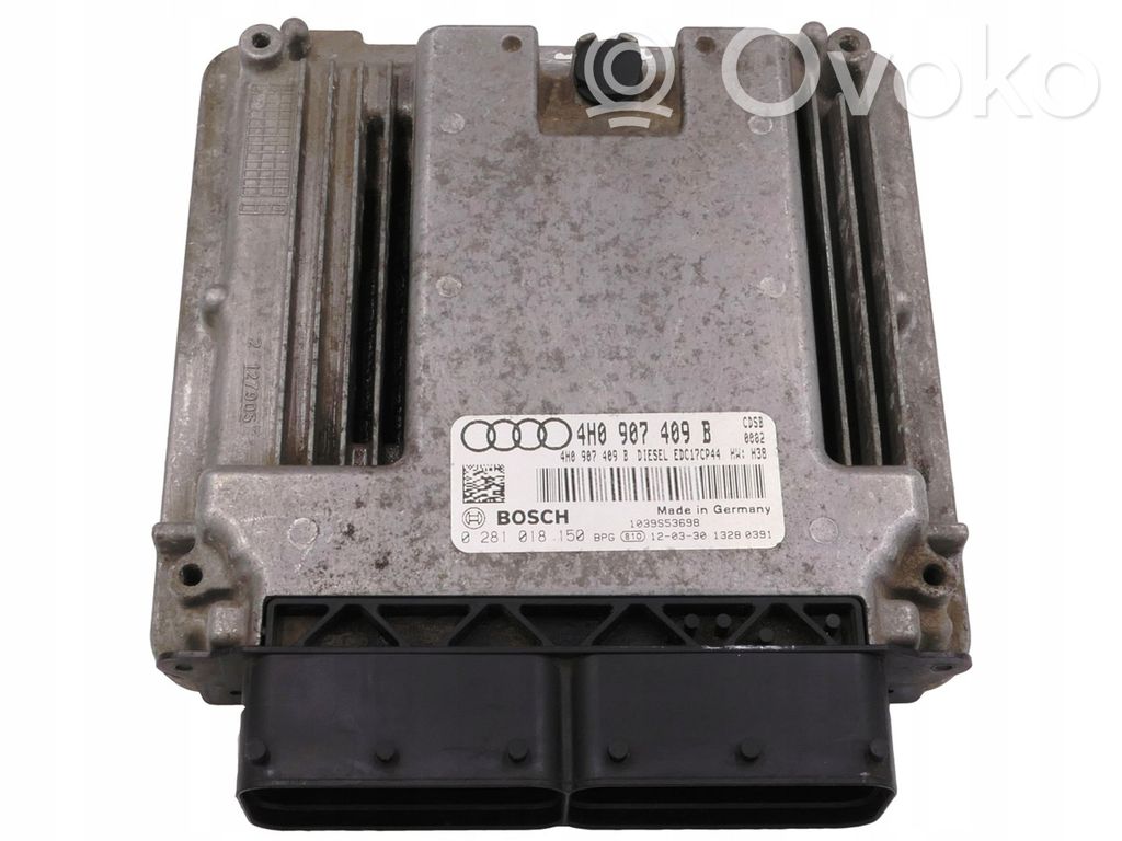 Audi A8 S8 D4 4H Engine control unit/module 