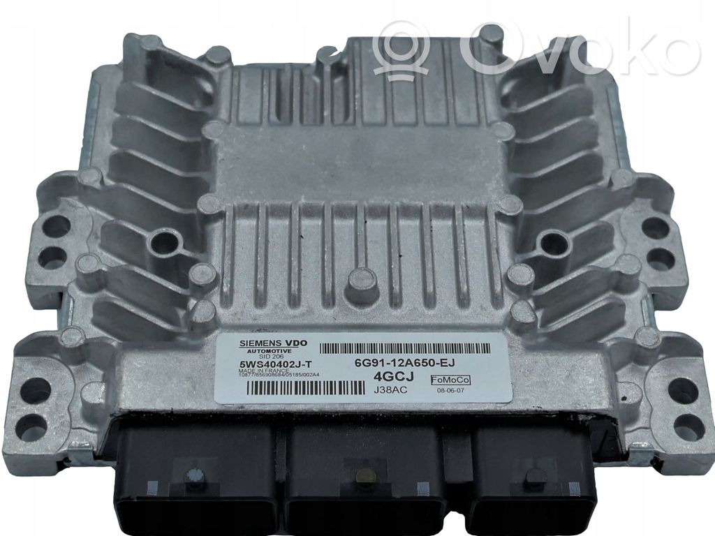 Engine control unit/module   5WS40402JT,6G9112A650EJ,4GCJ