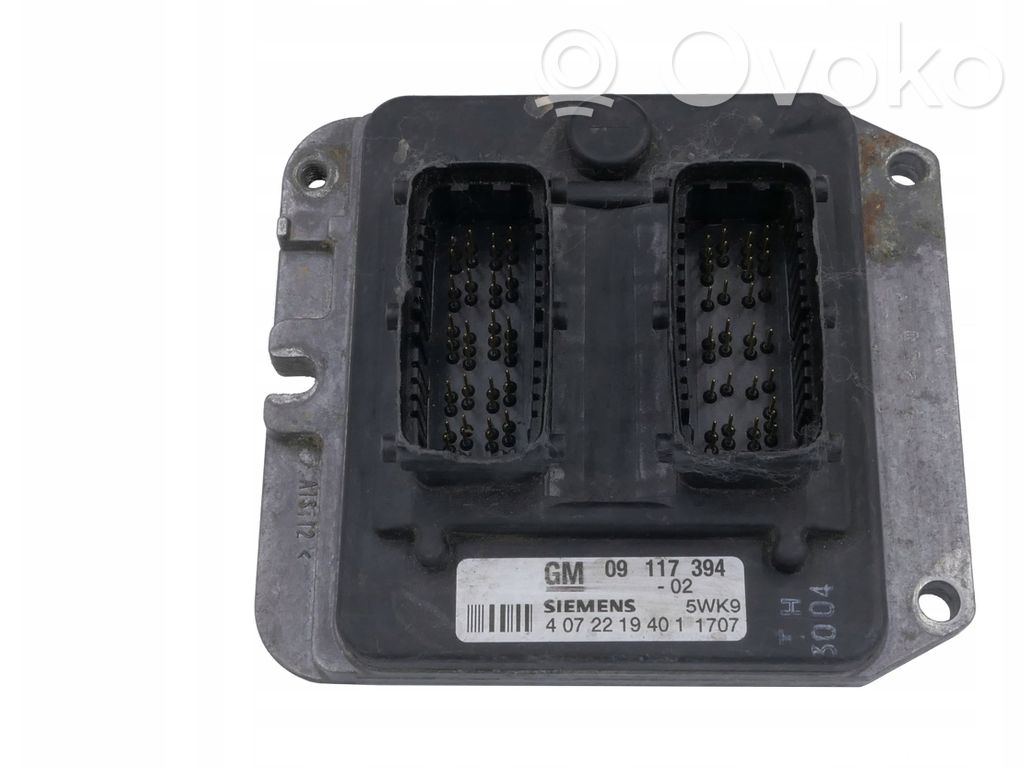 Engine control unit/module   09117394,5WK91707