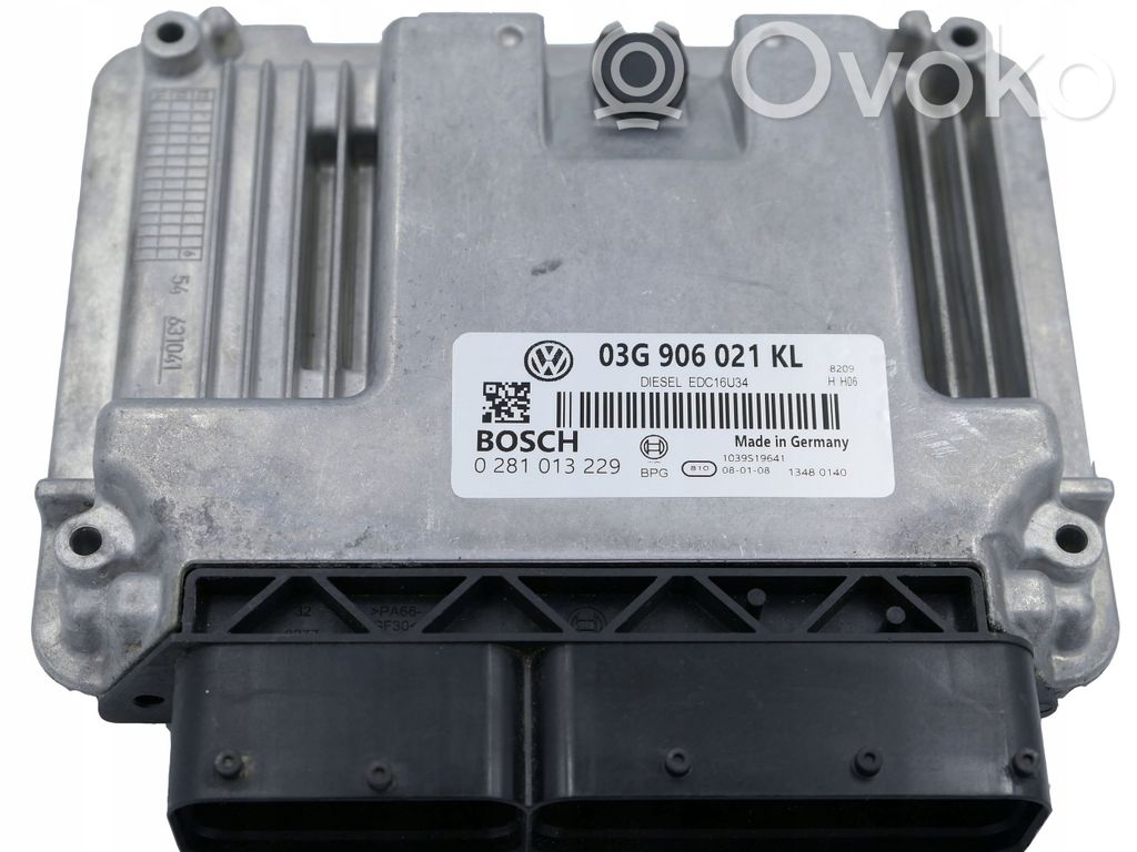 Volkswagen Golf V Unidad de control/módulo del motor 