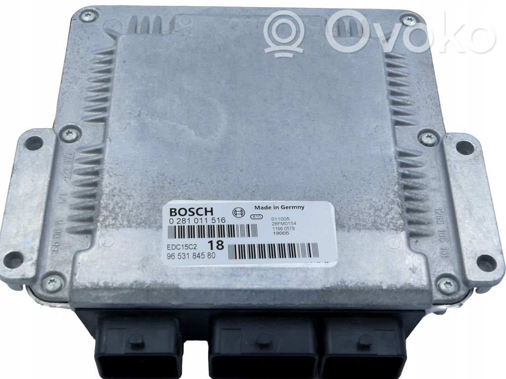 Peugeot 607 Engine control unit/module 