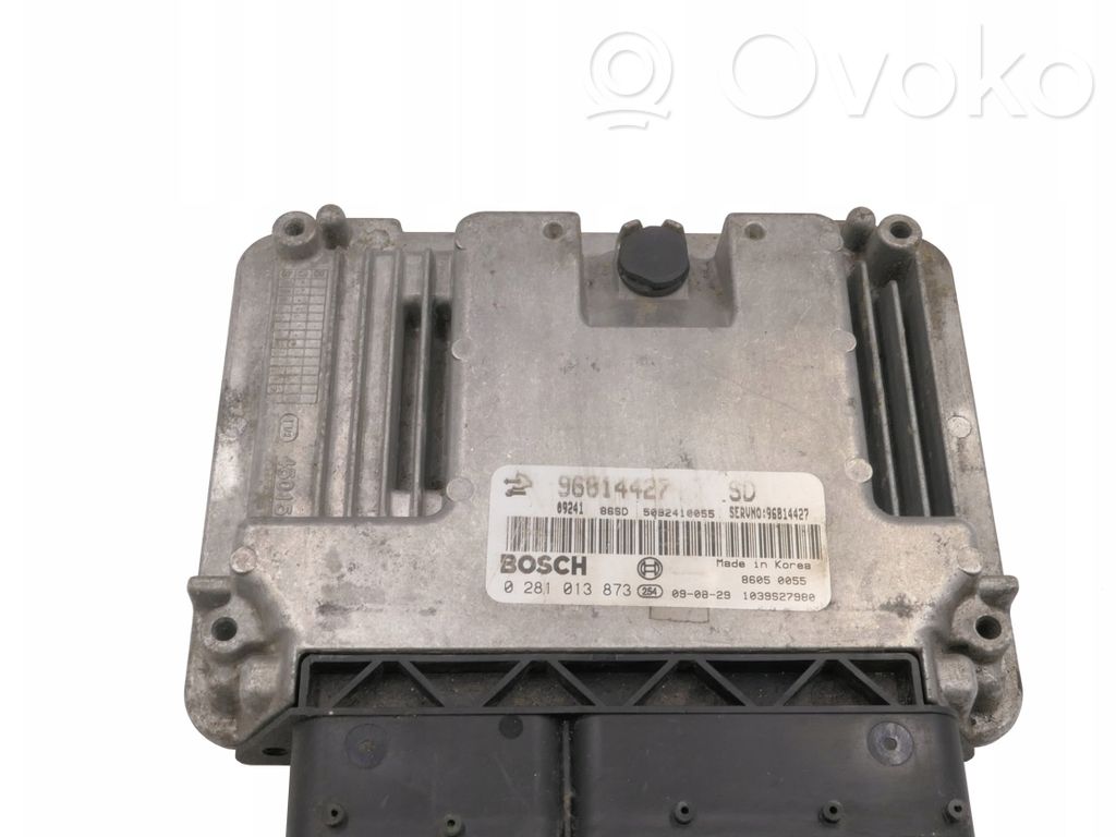 Engine control unit/module   96814427,0281013873,96814427SD