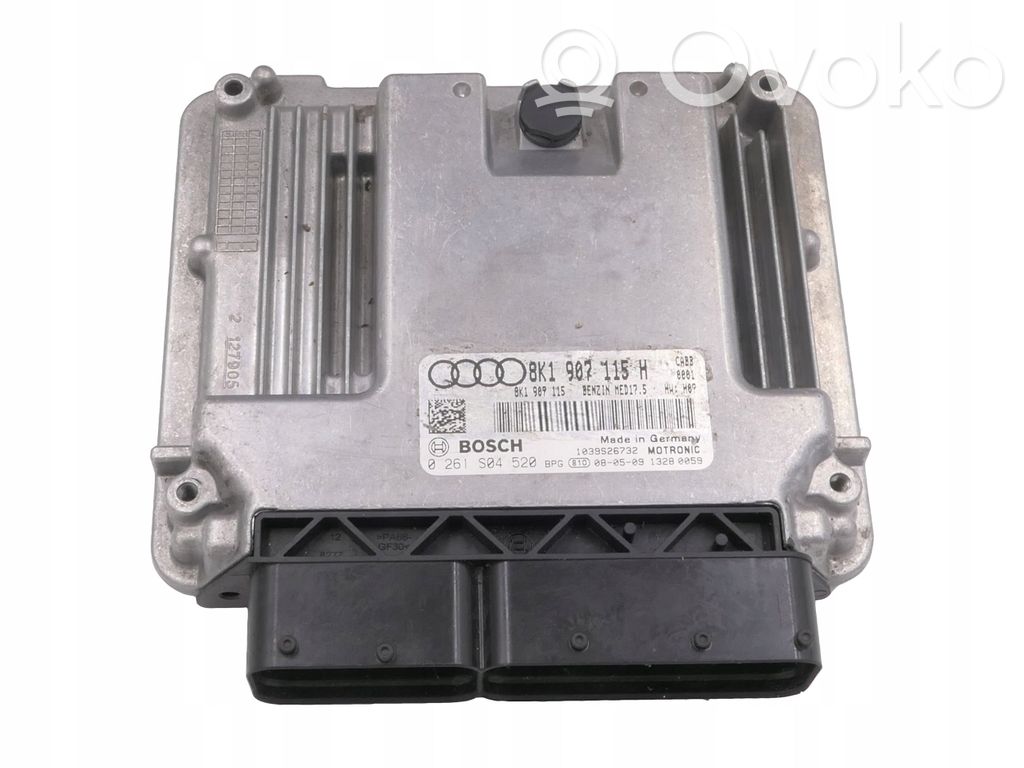 Engine control unit/module   8K1907115H,0261S04520