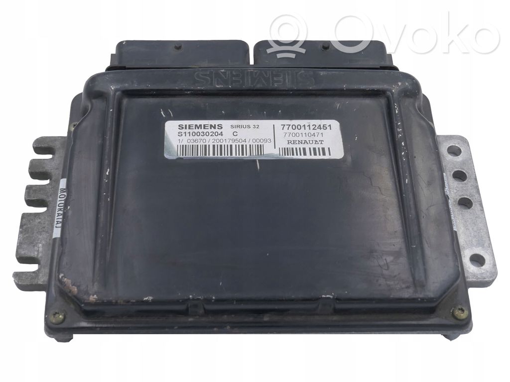 Renault Espace III Engine control unit/module 