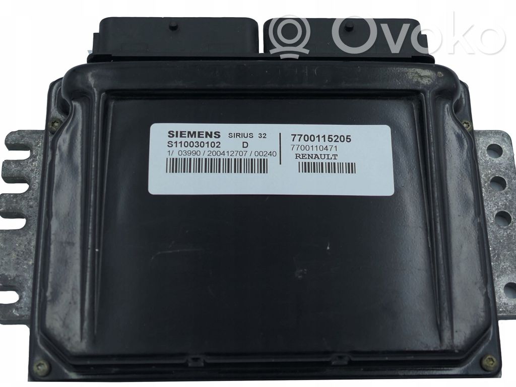 Renault Megane I Engine control unit/module 