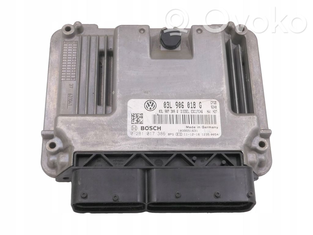 Volkswagen Sharan Engine control unit/module 