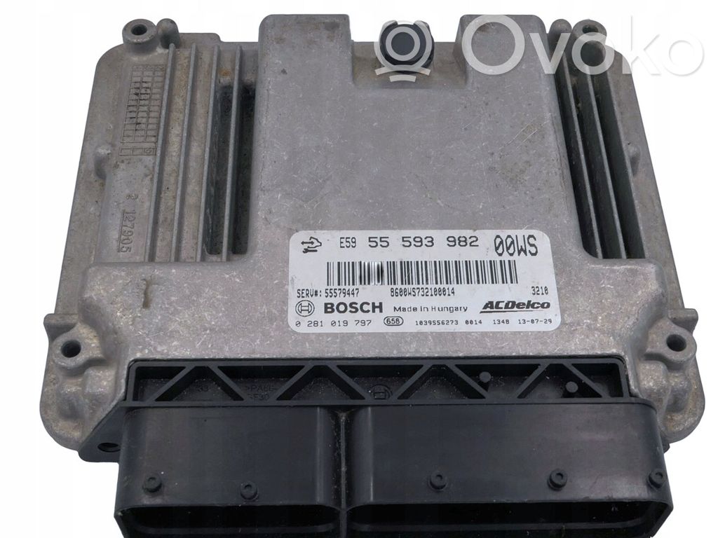 Opel Corsa D Engine control unit/module 