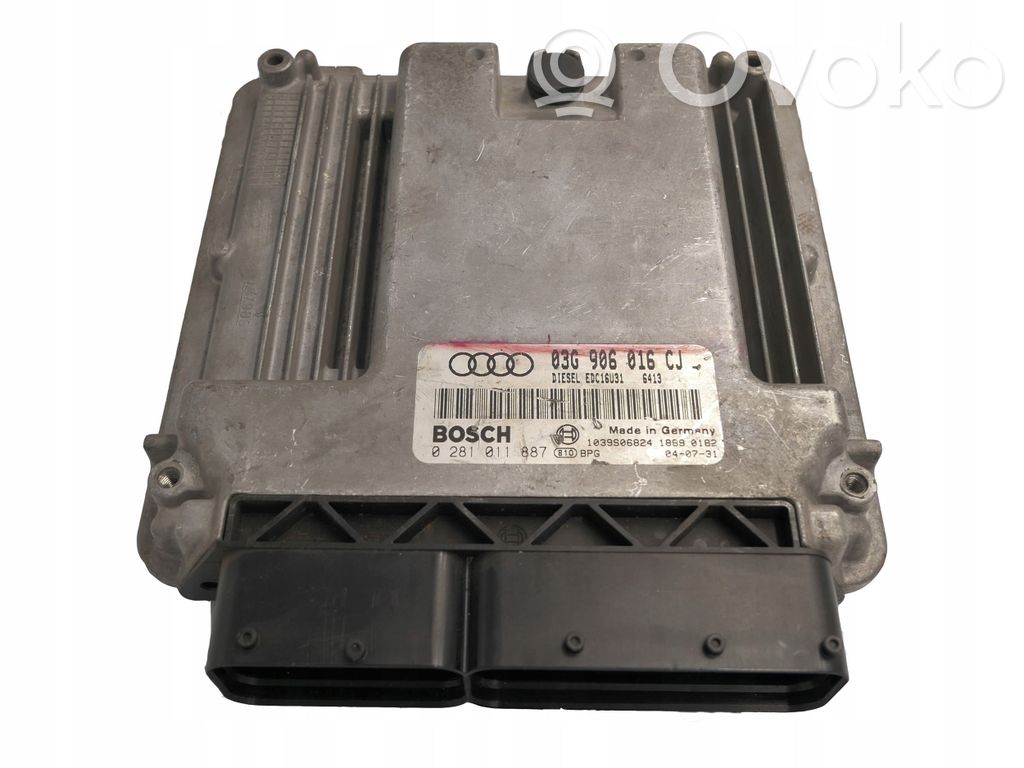 Audi A4 S4 B6 8E 8H Engine control unit/module 