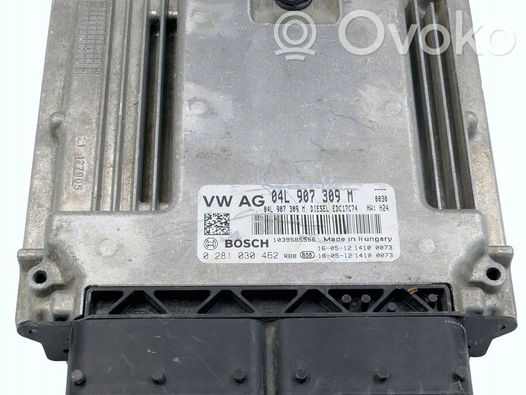 Engine control unit/module   04L907309M,0281030462
