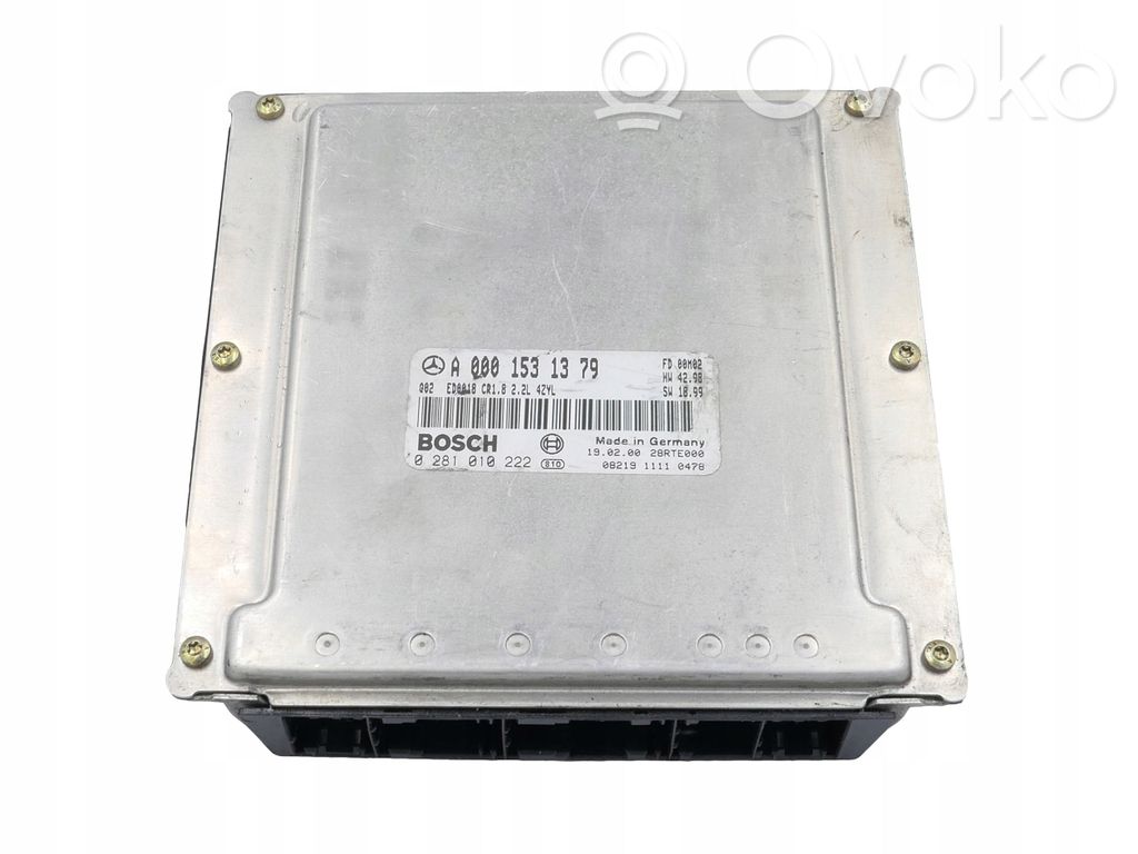 Mercedes-Benz C W202 Unitate/modul de control motor 