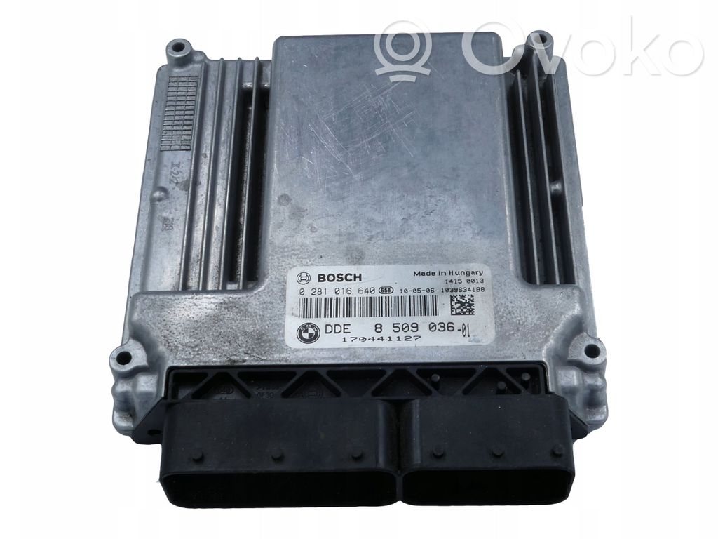 Engine control unit/module   DDE8509036,0281016640