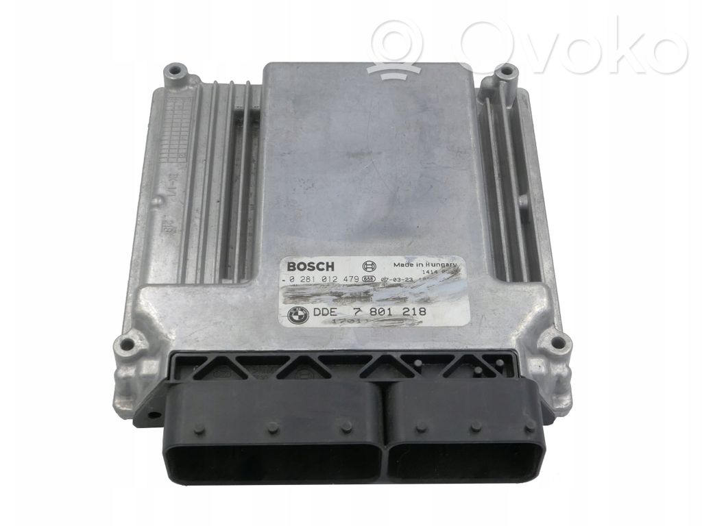 BMW 7 E65 E66 Engine control unit/module 
