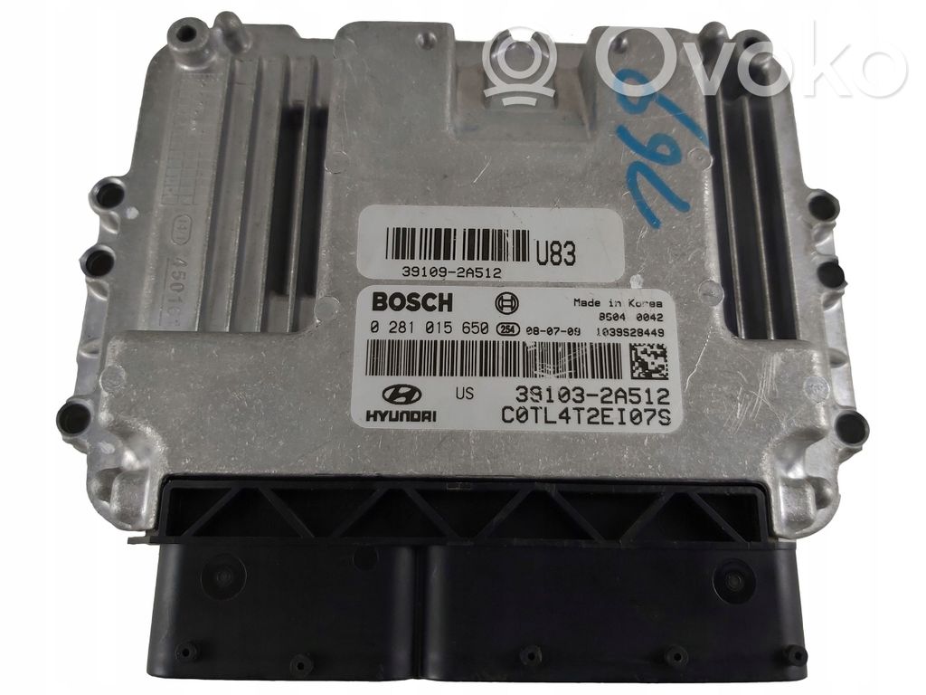 Engine control unit/module   0281015650,39103