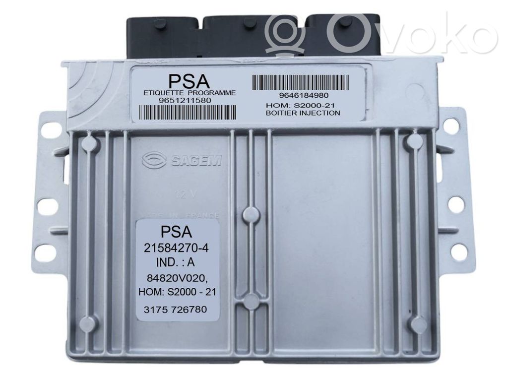 Citroen Saxo Engine control unit/module ECU 
