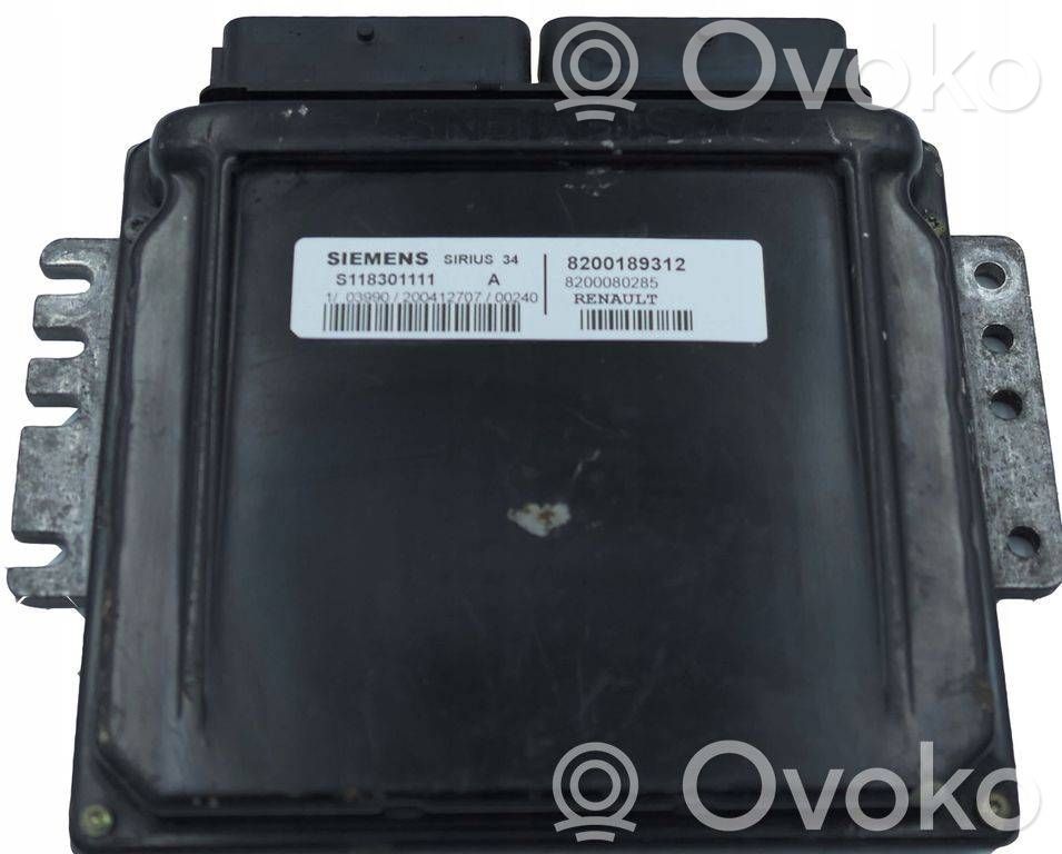 Renault Clio II Engine control unit/module 