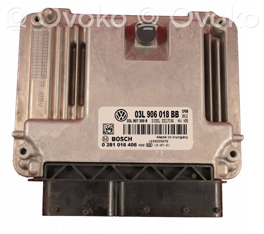 Volkswagen Golf VI Engine control unit/module 
