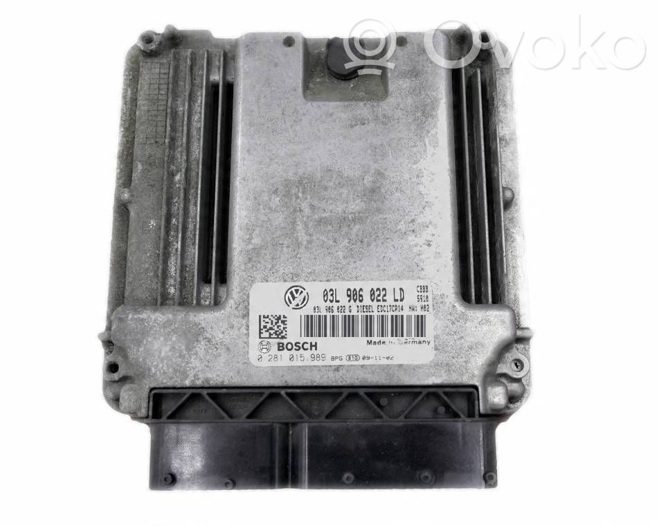 Volkswagen Golf SportWagen Engine control unit/module 