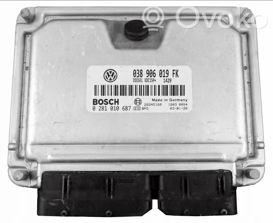 Seat Leon (1M) Engine control unit/module 
