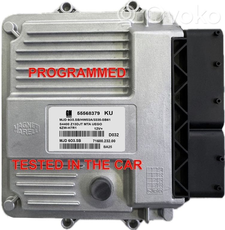 Opel Corsa D Engine control unit/module ECU 