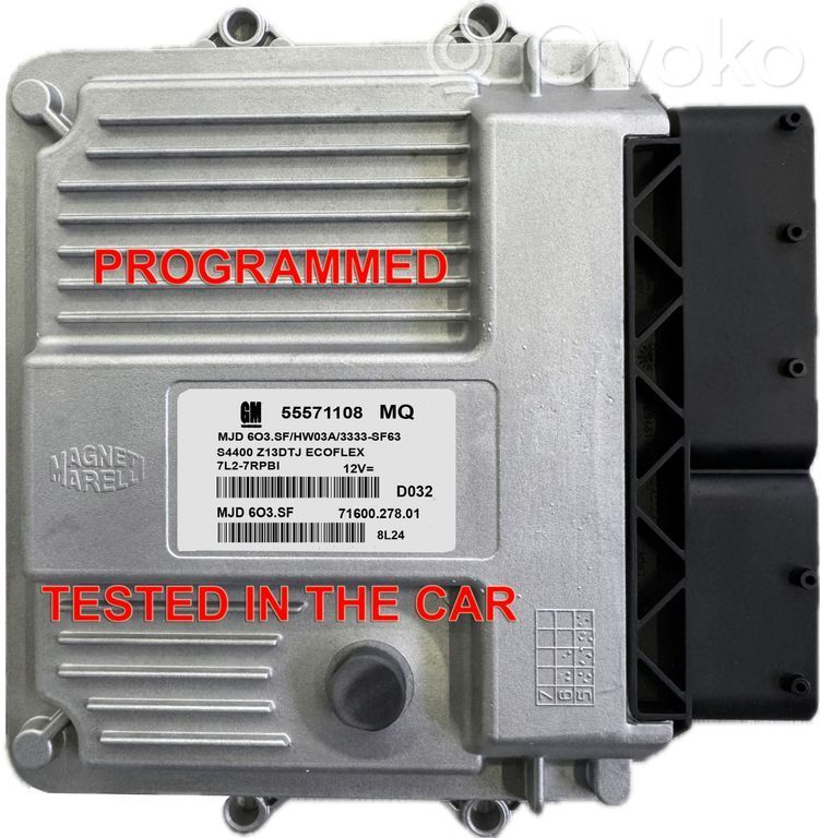 Opel Corsa D Engine control unit/module ECU 