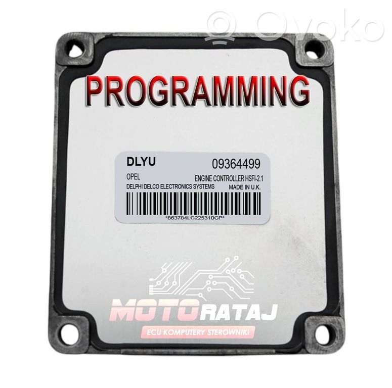 Opel Zafira A Engine control unit/module 