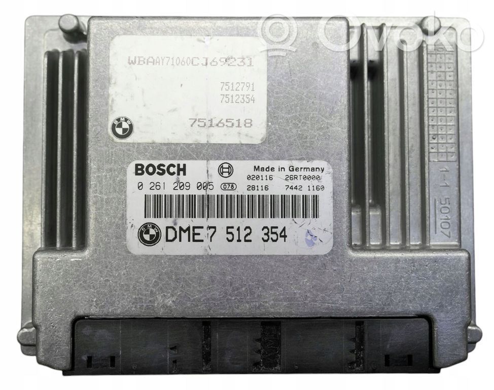 BMW 3 E46 Engine control unit/module 