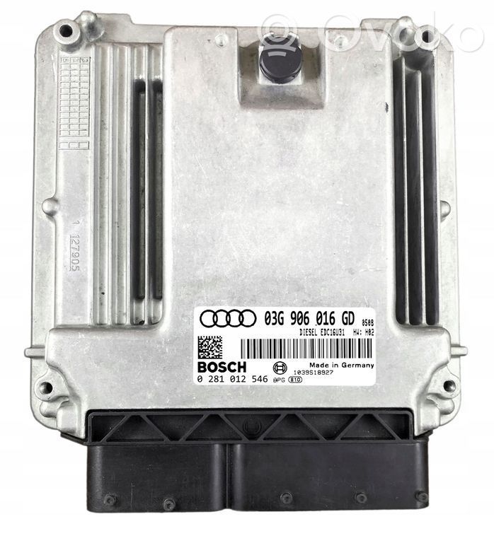Audi A4 S4 B7 8E 8H Engine control unit/module 