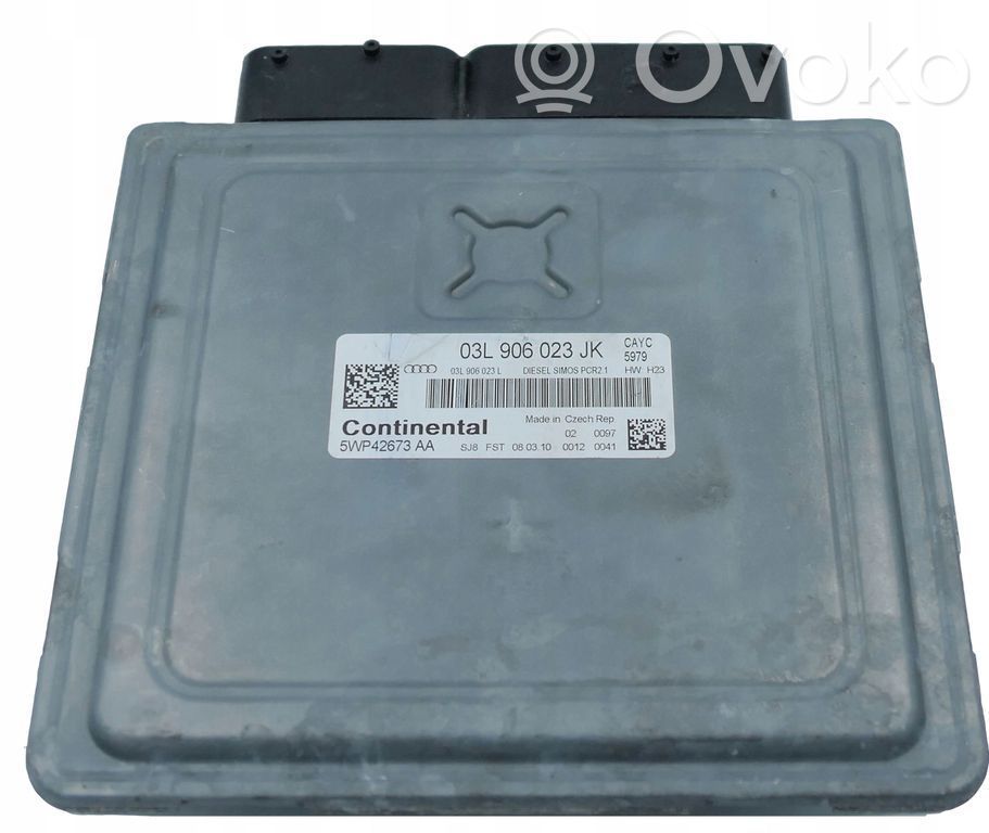 Engine control unit/module   03L906023JK,5WP42673AA