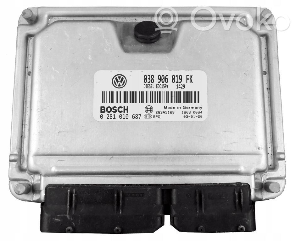 Seat Leon (1M) Engine control unit/module 