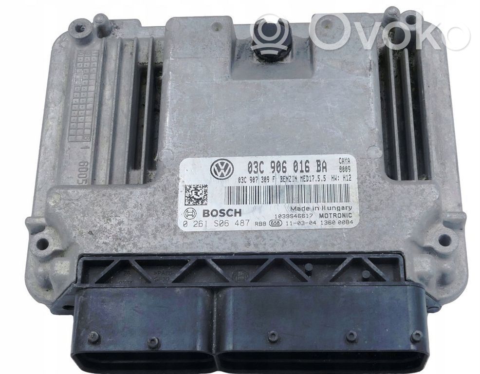 Volkswagen Scirocco Engine control unit/module 