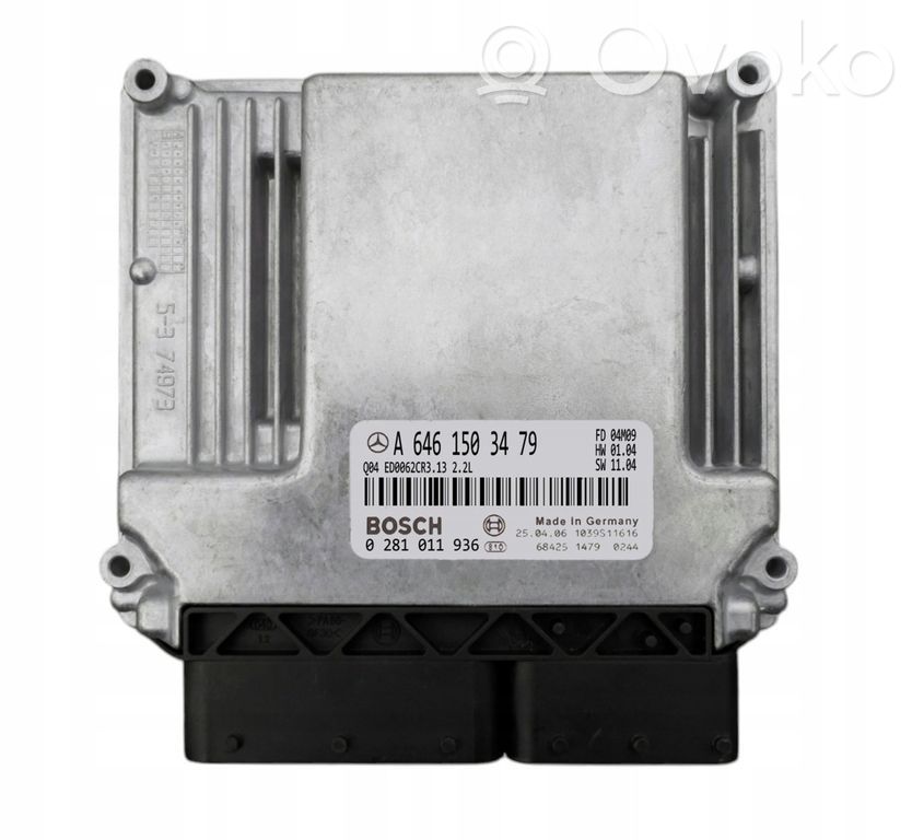 Mercedes-Benz C W203 Sterownik / Moduł ECU 