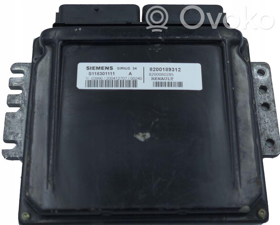 Renault Clio II Engine control unit/module 