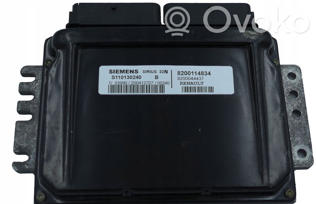 Renault Clio III Engine control unit/module 