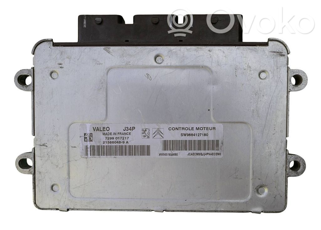 Peugeot 206 Engine control unit/module ECU 