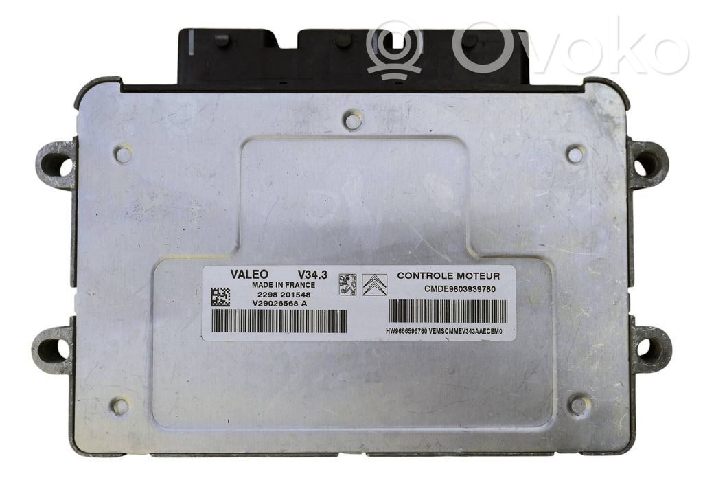 Peugeot 206 Engine control unit/module ECU 