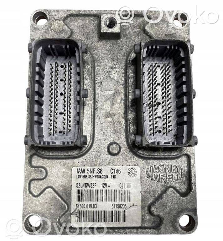 Engine control unit/module ECU   51758235,52NDW82F,IAW5NFS8