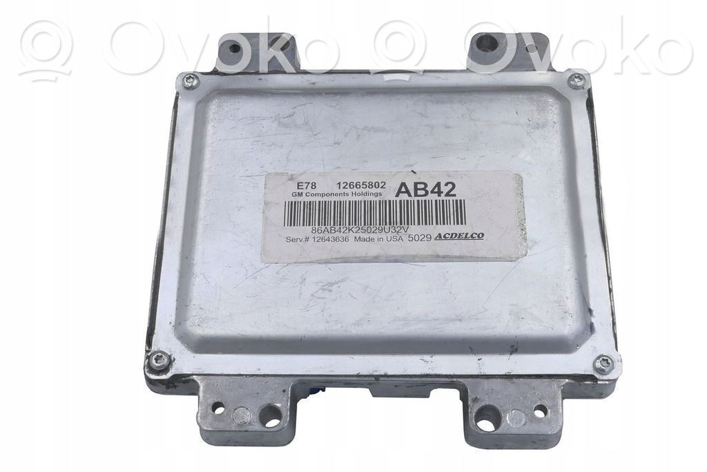 Opel Corsa E Engine control unit/module 