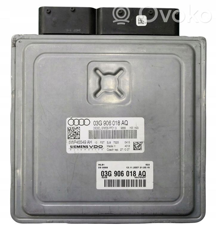 Audi A4 S4 B7 8E 8H Unitate/modul de control motor 