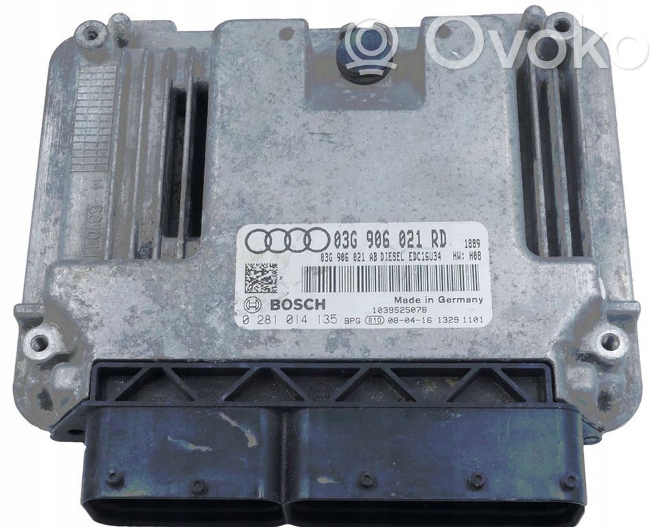 Volkswagen PASSAT B6 Engine control unit/module 