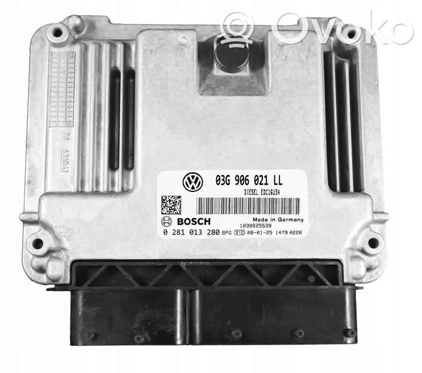 Seat Leon (1P) Engine control unit/module 