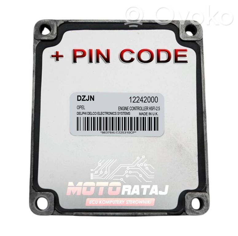 Opel Meriva A Engine control unit/module 