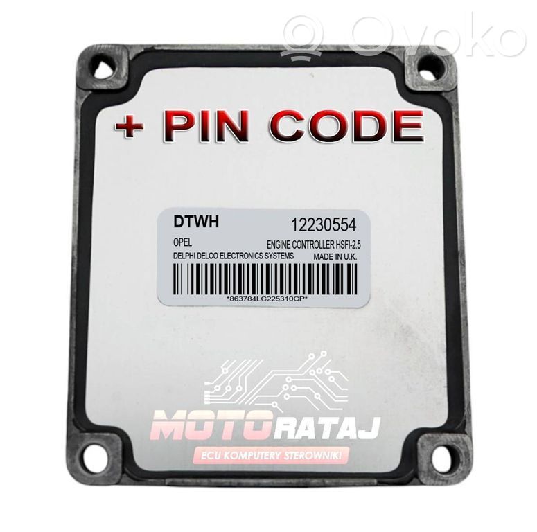 Opel Meriva A Engine control unit/module 