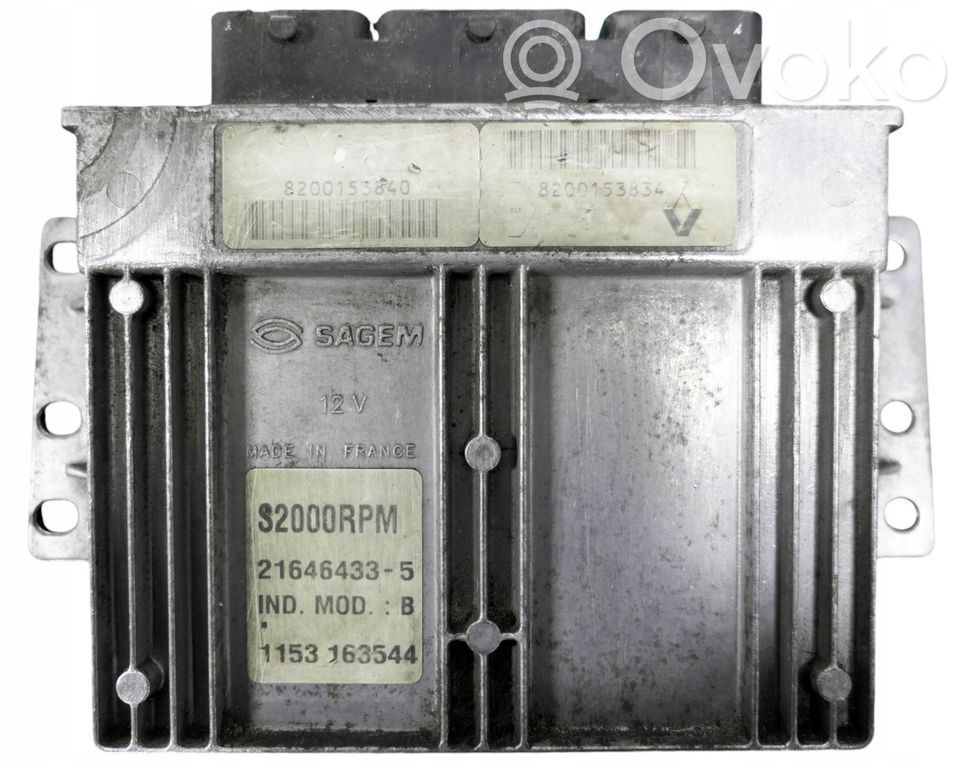 Renault Clio II Engine control unit/module 