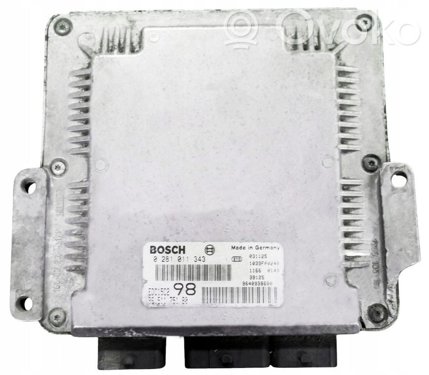 Citroen Jumpy Engine control unit/module 