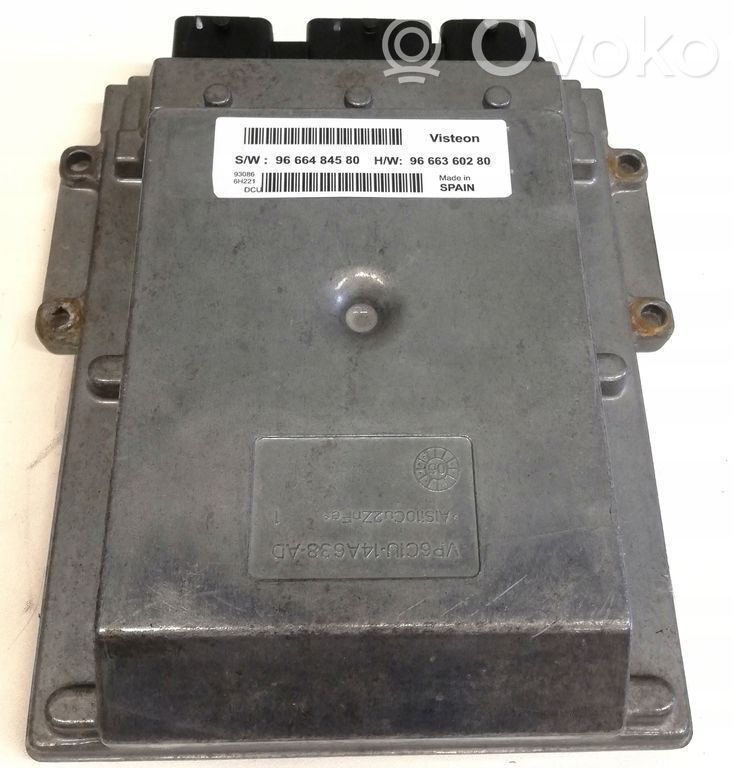 Module de commande rétroviseur latéral   9666484580