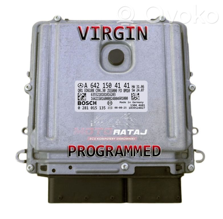 Engine control unit/module ECU   A6421504141