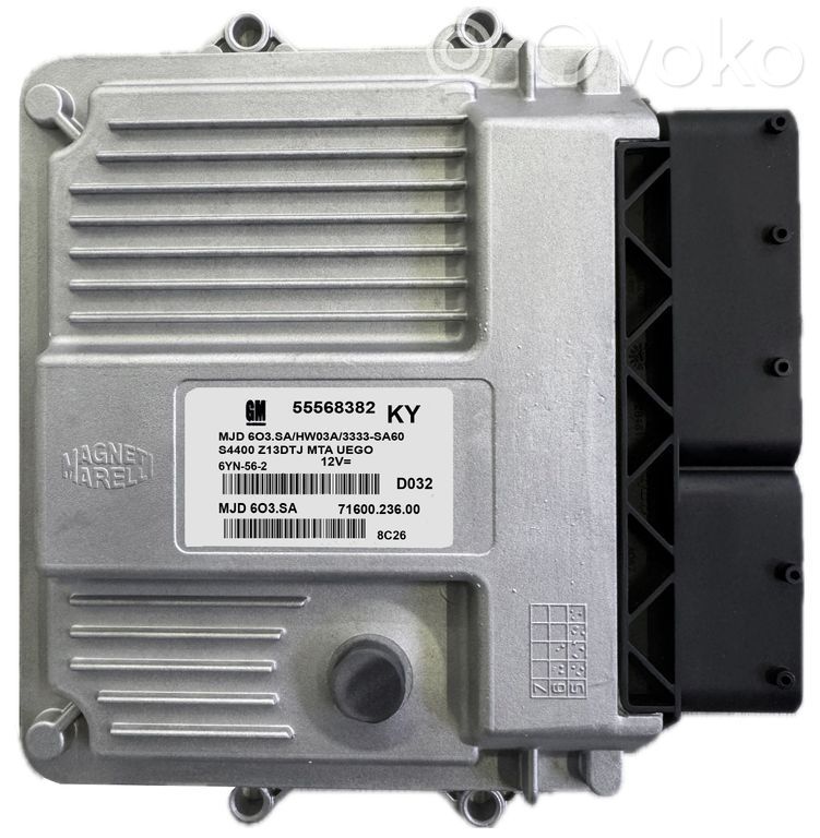 Opel Corsa D Engine control unit/module 